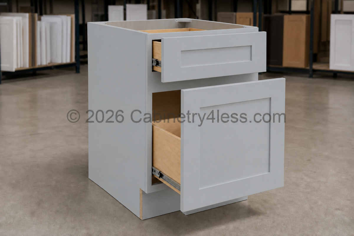 GR-DFB18 – Gray Shaker Document File Base Cabinet (DFB18)