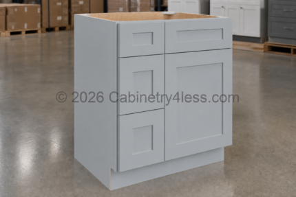 Gray Shaker Vanity Combo 30″W