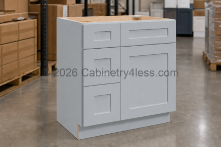 Gray Shaker Vanity Combo 33″W