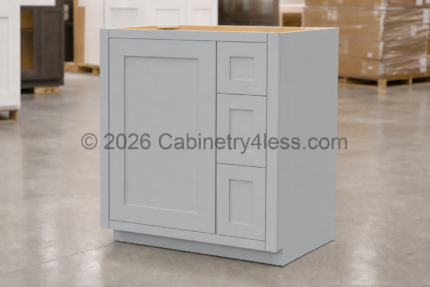GR-WBC2736 – Gray Shaker Wall Blind Corner Cabinet 36″H