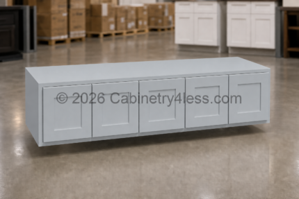 GR-WSD630 – Gray Shaker Wall Spice Drawer 30″W 6″H