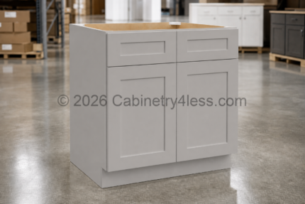 High Glossy Gray Sink Base 30"/33"/36"W
