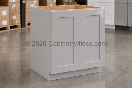 HG-FHB09 - High Glossy Gray Full-High Door Base Cabinet (FHB09)
