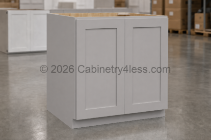 HG-FHB36 - High Glossy Gray Full-High Door Base Cabinet (FHB36)