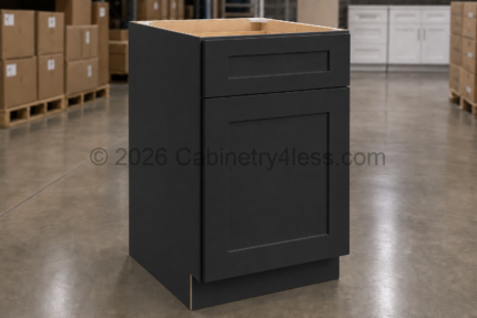 Iron Black Base Cabinet Single Door