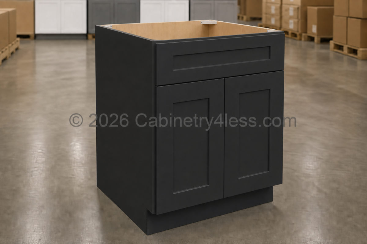 IB-SB27 – Iron Black Sink Base 27″W