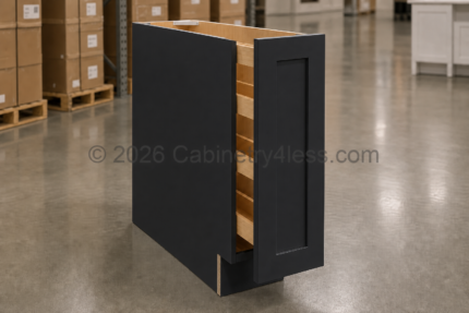 Iron Black Spice Pull Base Cabinet