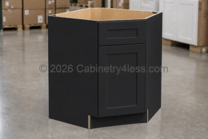 IB-CSB36 - Iron Black Corner Sink Base Cabinet (CSB36)