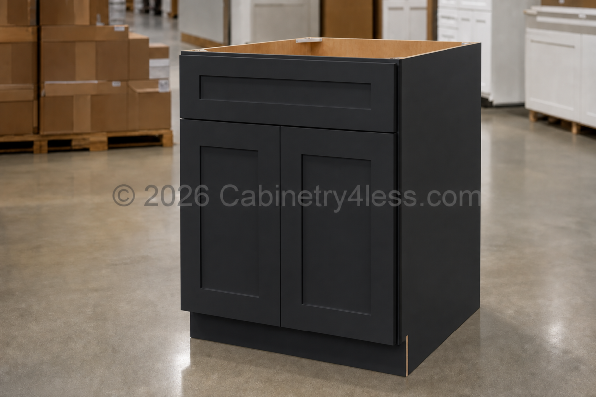 IB-DCSF42 – Iron Black Corner Sink Base Front (DCSF42)