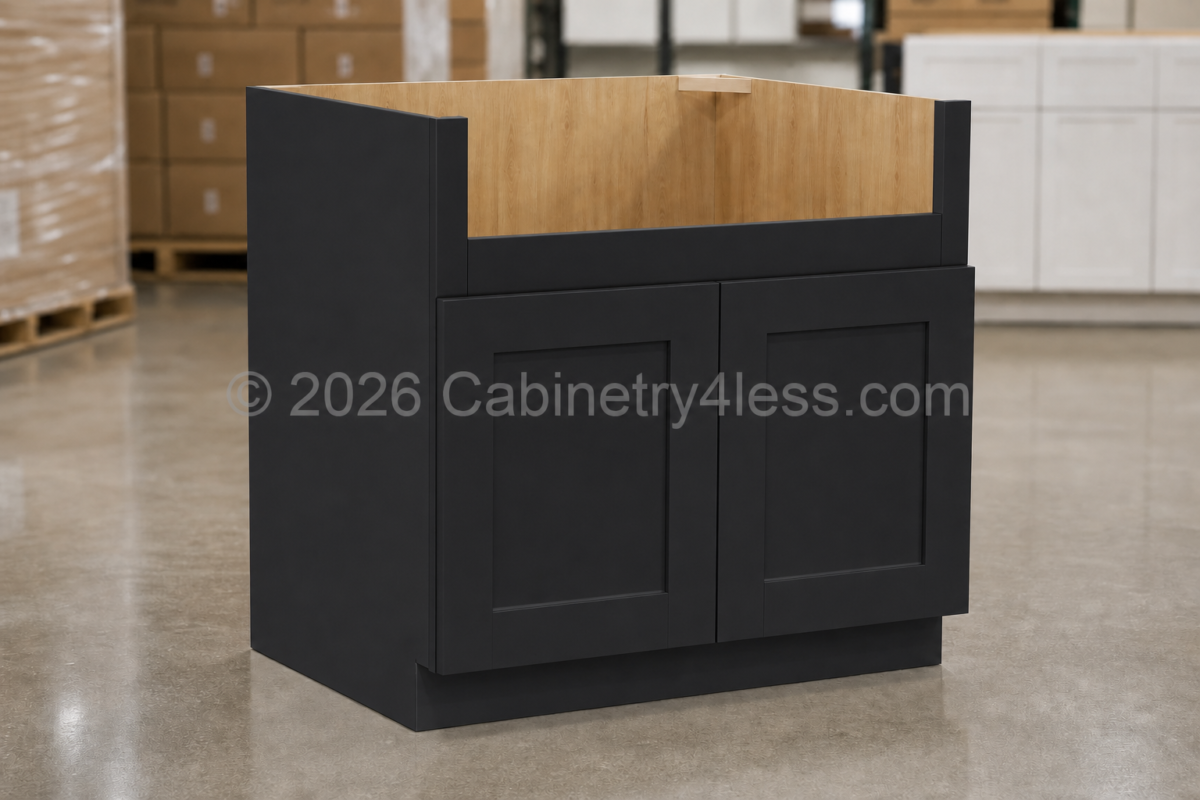 IB-FSB36 – Iron Black Farmhouse Sink Base (FSB36)