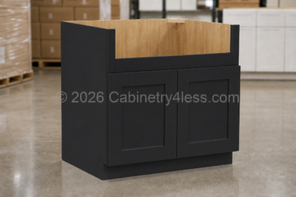 IB-FSB36 - Iron Black Farmhouse Sink Base (FSB36)