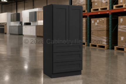 Iron Black Oven Pantry 30″W