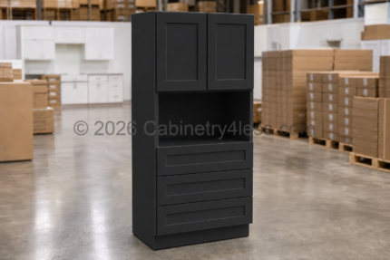 Iron Black Oven Pantry 33″W