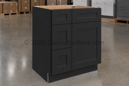 Iron Black Vanity Combo 30"W