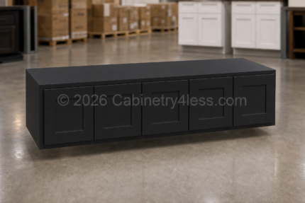 IB-WSD630 - Iron Black Wall Spice Drawer 30"W 6"H