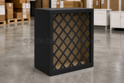 IB-WRC2430 – Iron Black Wine Rack 24″W