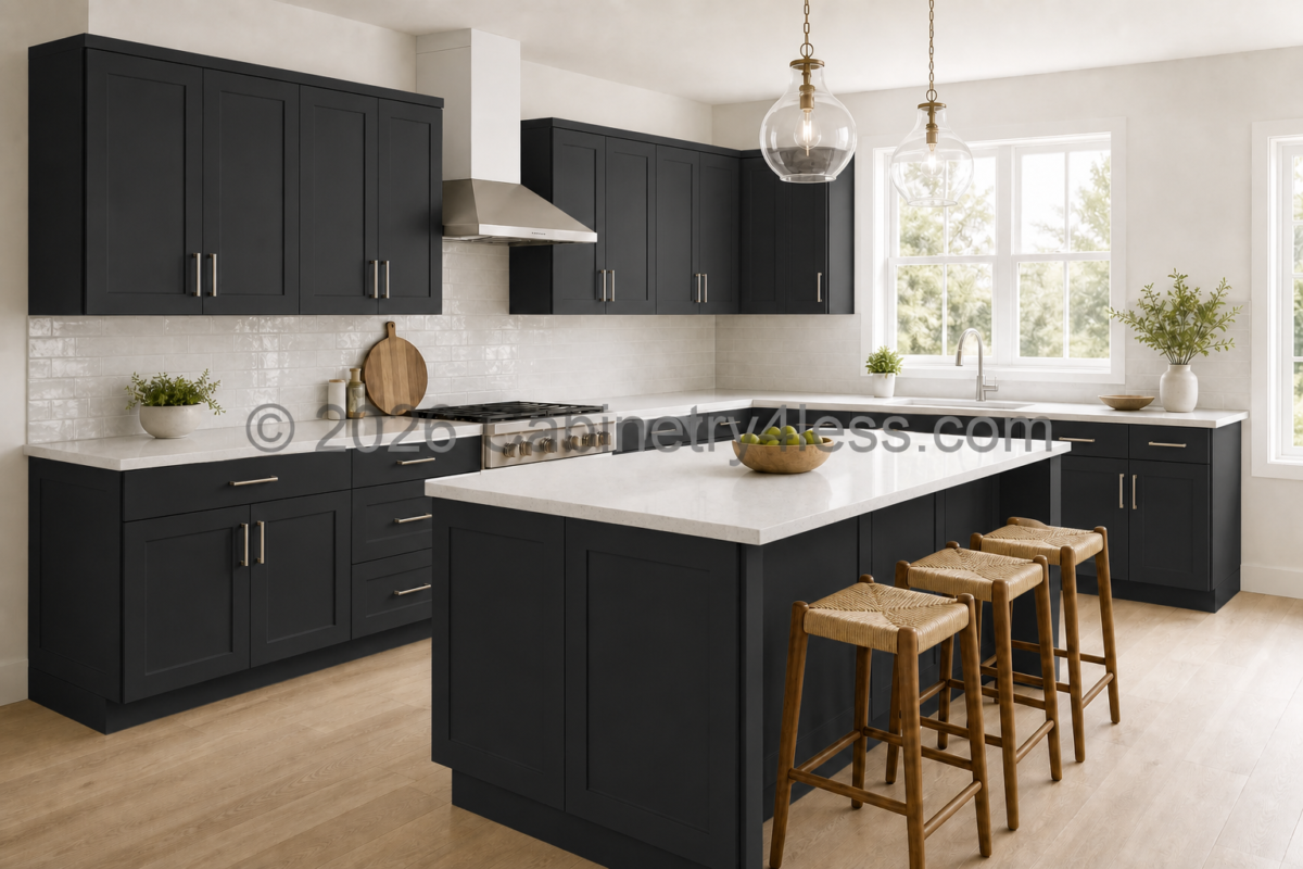 IB-BEC24 – Iron Black Base End Cabinet (BEC24)
