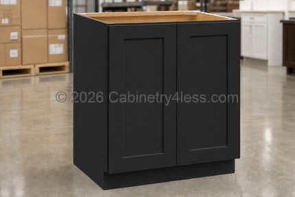 MB-FHB24 - Matte Black Full-High Door Base Cabinet (FHB24)