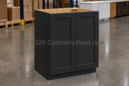 MB-FHB30 - Matte Black Full-High Door Base Cabinet (FHB30)