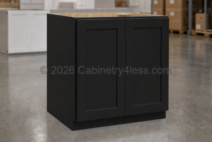 MB-FHB36 - Matte Black Full-High Door Base Cabinet (FHB36)